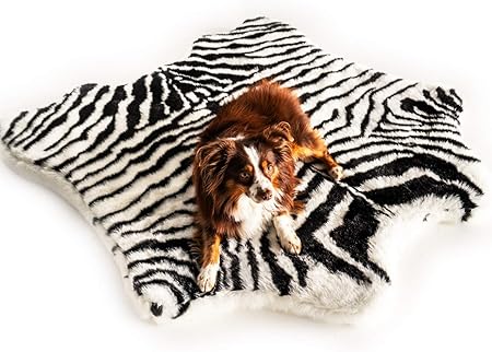 memory foam faux fur dog bed