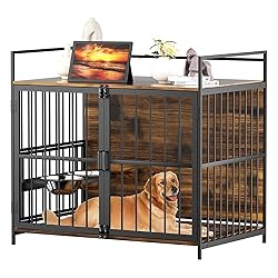 ROOMTEC Furniture Style Large Dog Crate with