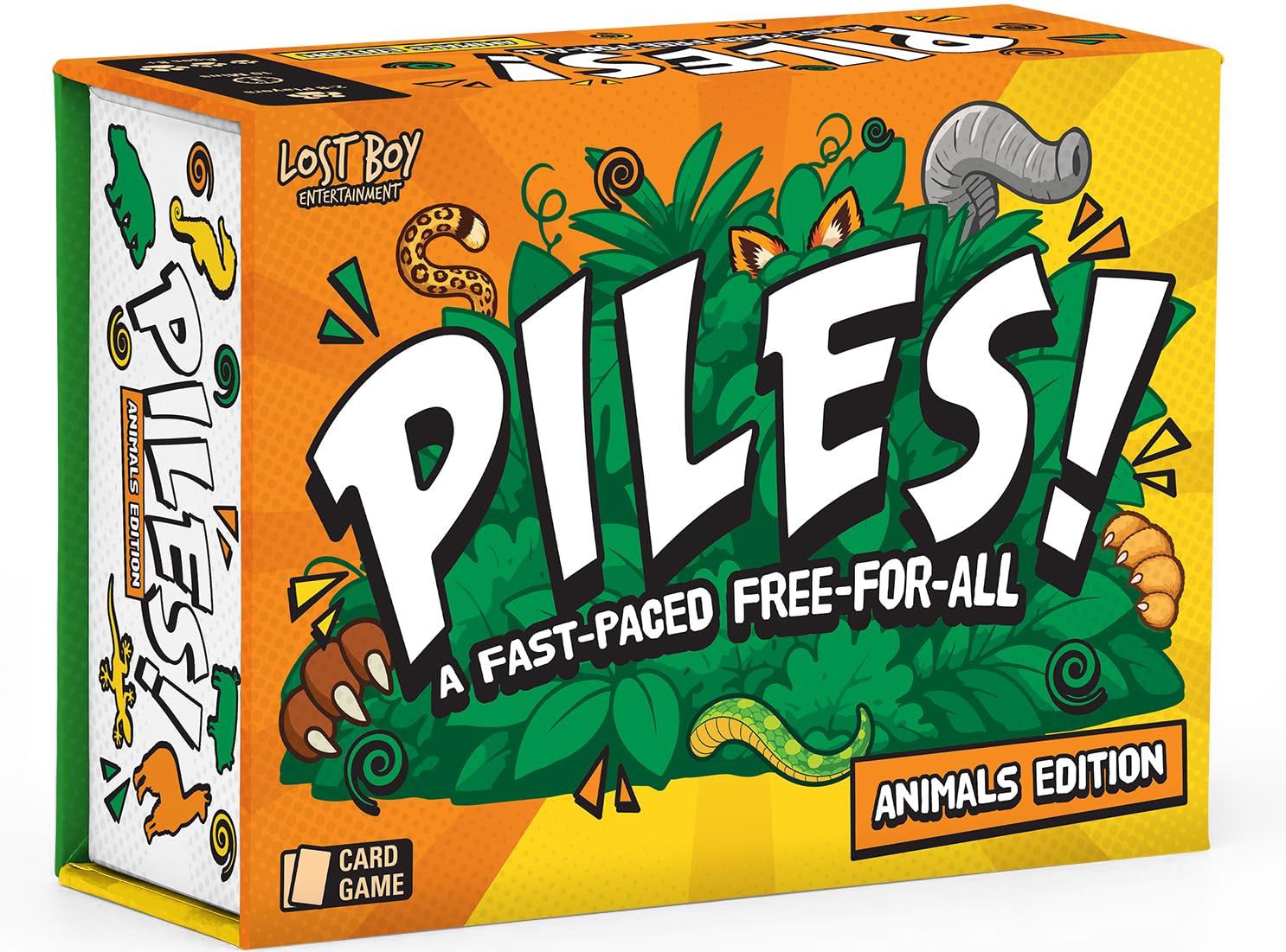 Piles Animals - Card Game - for Kids 8 and Up - Game Night | Party Games – Couples Games - Large Groups