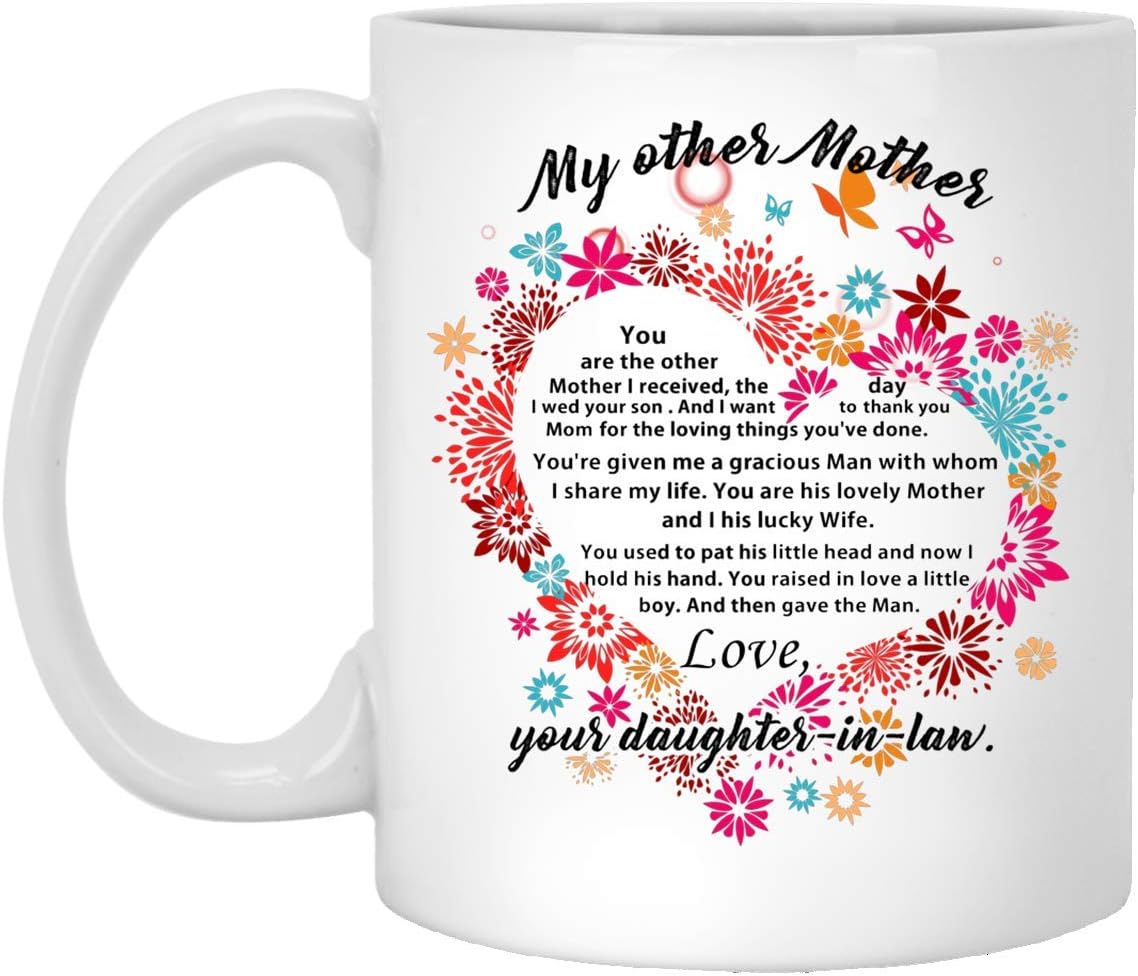Amazon Com Abcofeemugs Meaning Gift For Mother In Law Famh Gifts For Mom Sports Outdoors