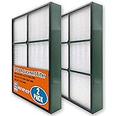 OKKFITR 2 Pack - 30936 True HEPA Replacement Filter Compatible with Hunter Air Purifiers 30090 30095 30105 30117 30119 30130 36117 36127 36095 37090 30197 30999 30058