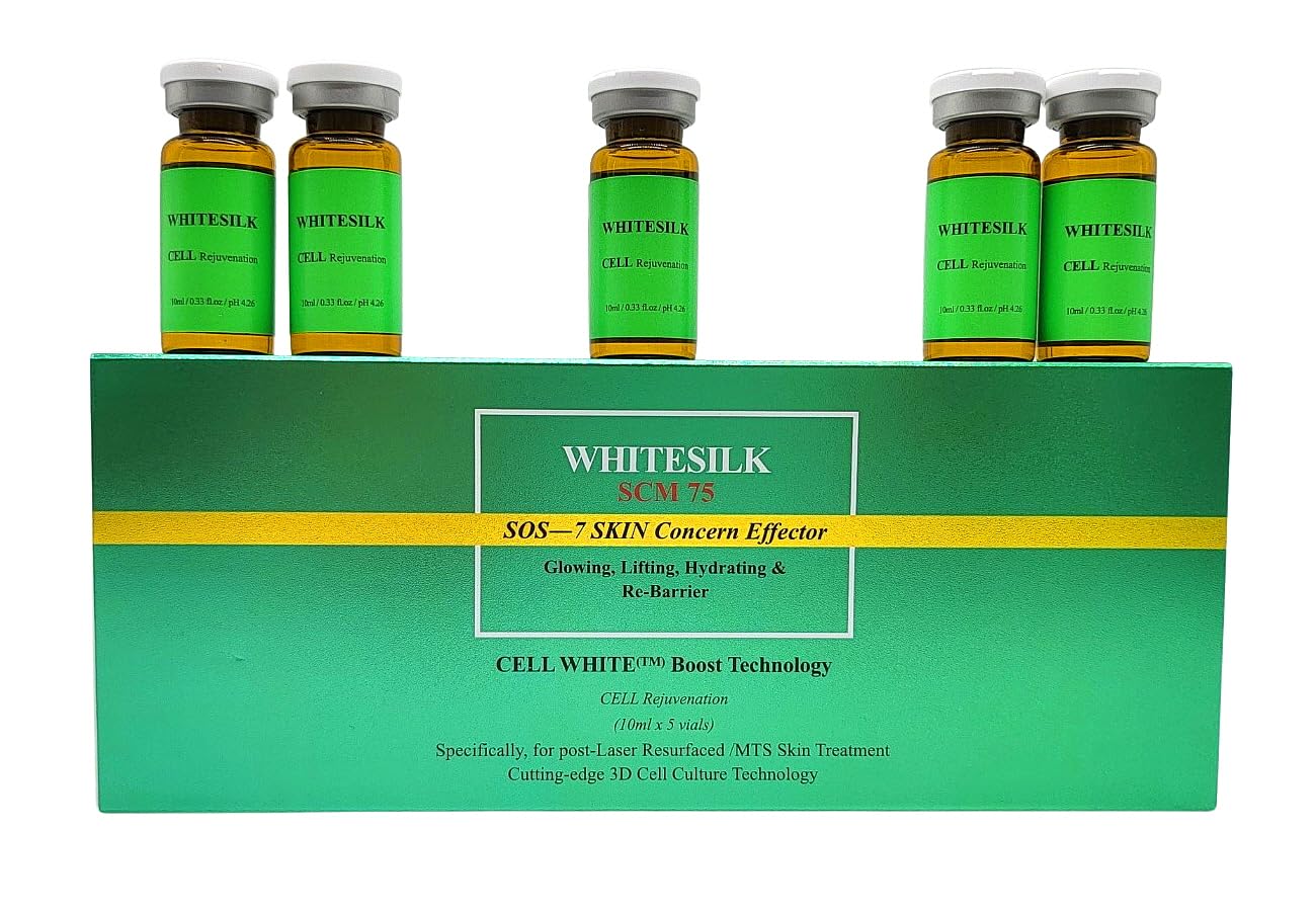 WHITESILK( )[SCM + Volufiline + Bifida] Skin Regenerating and Night Repair Serum (50ml, 10ml x 5 vials)