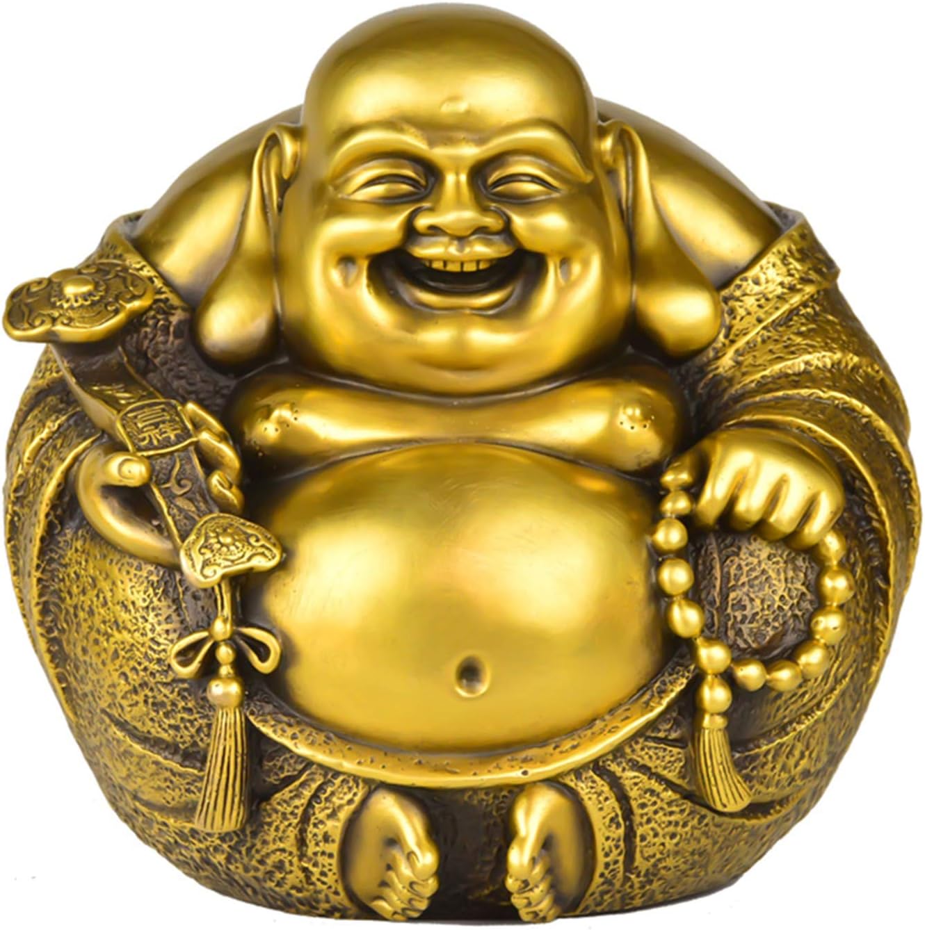 Laughing Buddha Statue Maitreya Figurine,Brass Buddhas Statues and