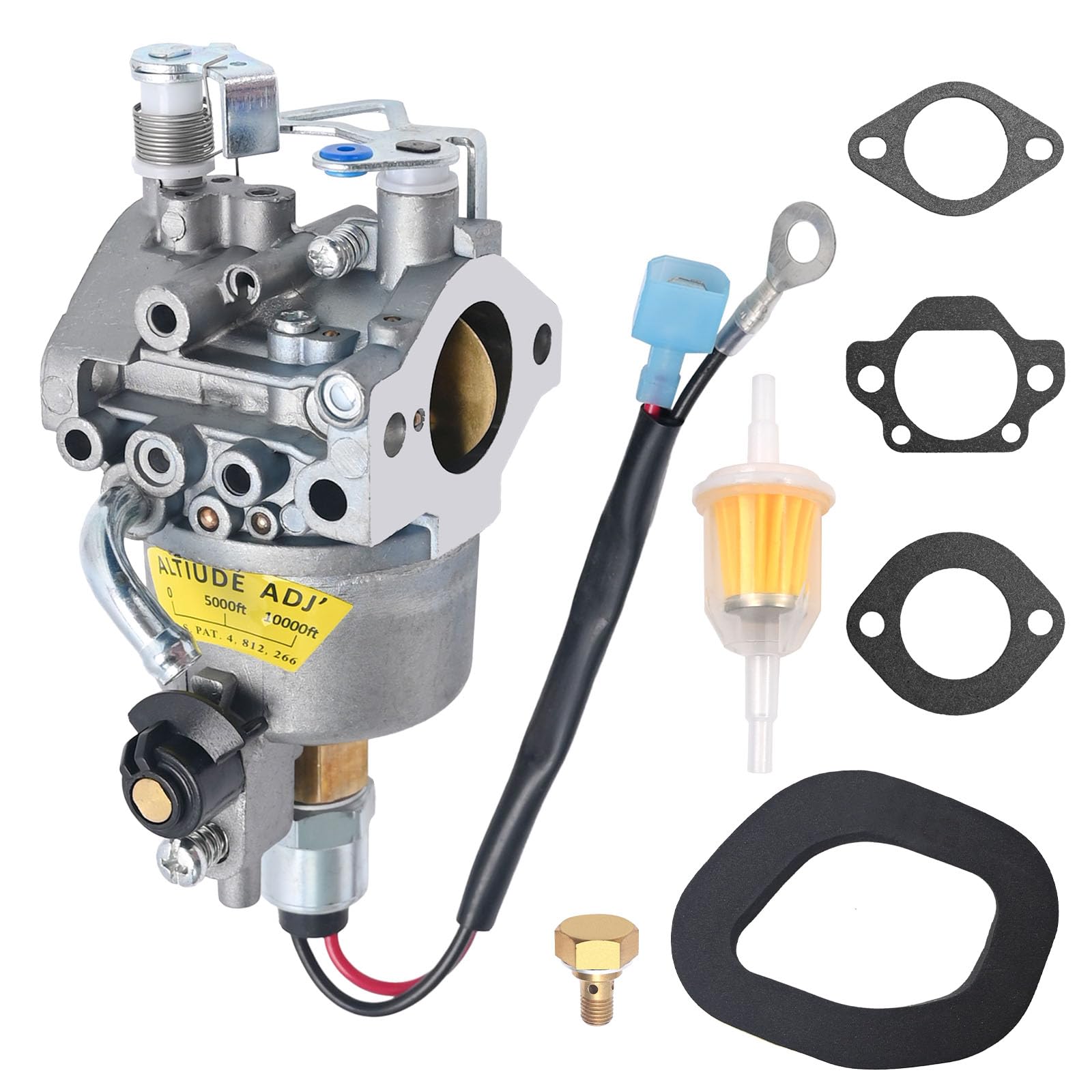Photo 1 of (untested)  Vkinman A042P619 Carburetor Carb with Gasket A041D736 146-0785 Replacement for Onan Cummins Generator & Microquiet 4000-Watt 4KYFA26100 4KYFA26100P 4KYFA26100K