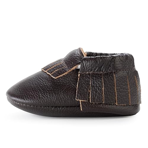BirdRock Baby Moccasins 30+ Styles for Boys Girls! Every Pair Feeds a  Child (US 8, Espresso) in Kuwait Whizz Oxford Loafer