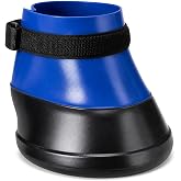IKILEOGY Rubber Medical Hoof Boot, Royal Blue