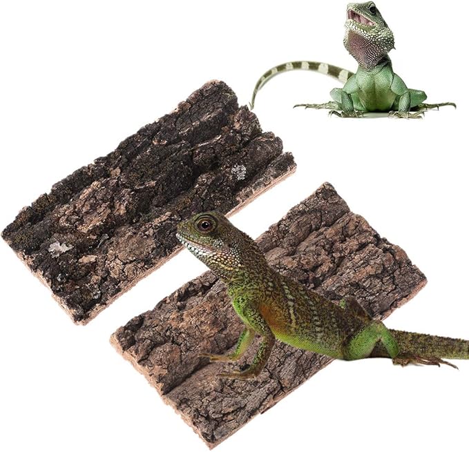 Chuiouy Reptile Climbing Cork Bark, Natural Climbing Wood