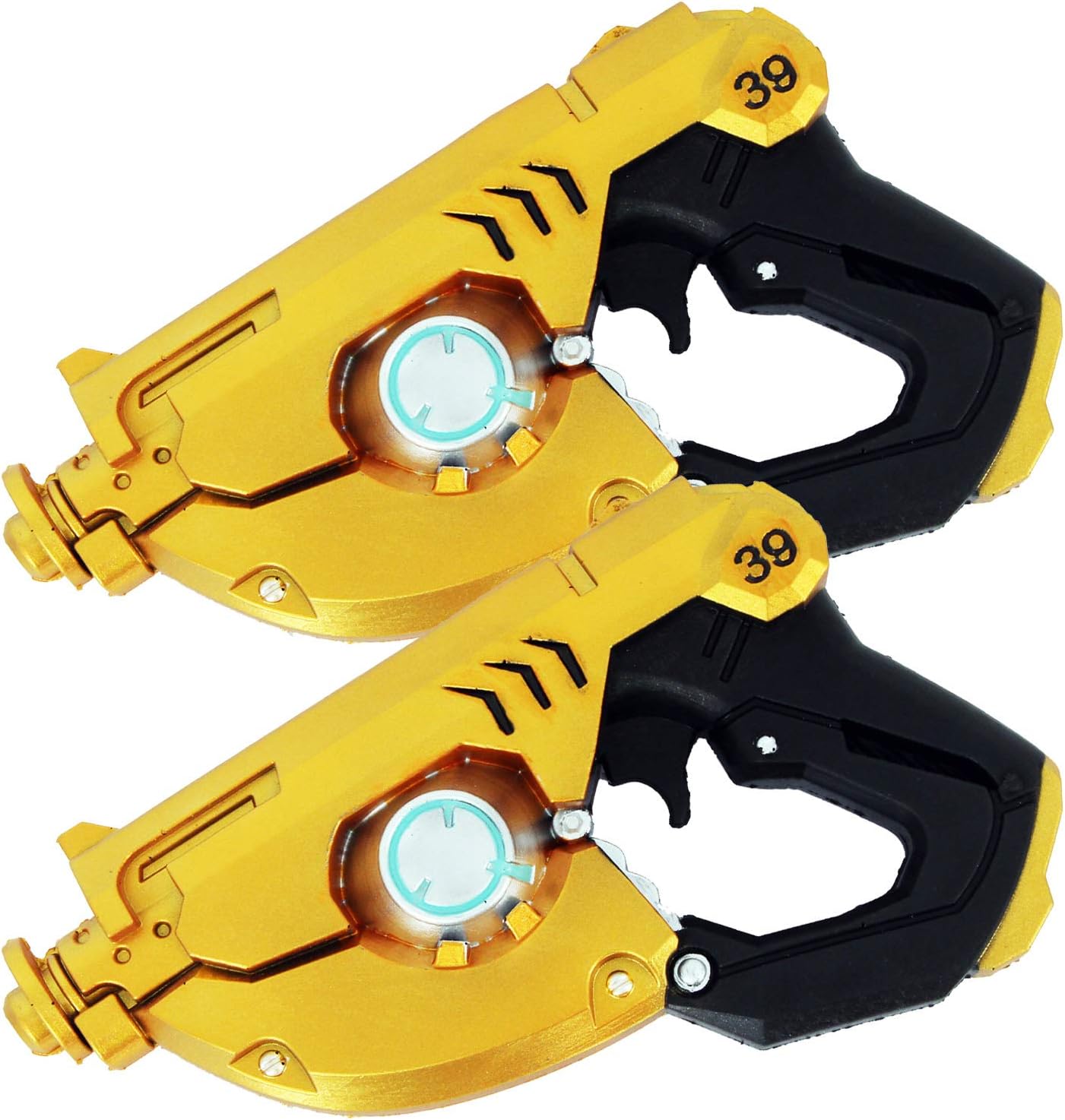 Arsimus 9.5 inch Video Game Foam Hero Time Traveler Pulse Pistols (2 pcs)