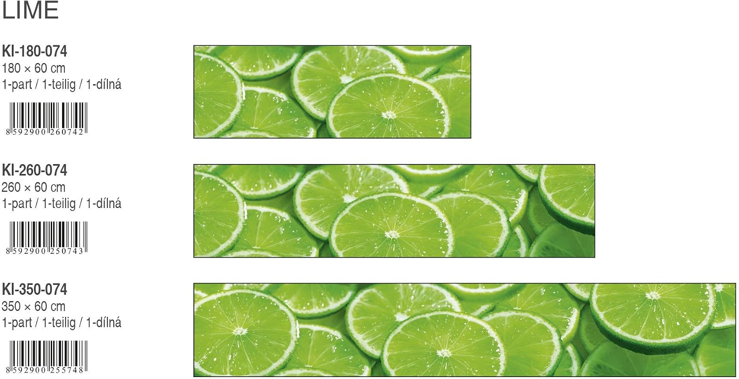 DIMEX LINE Self-Adhesive Kitchen Backsplash Film Lemon, Grün, 180 x 60 cm - Image 5