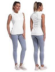 BUBBLELIME Women's UPF 50+ Golf Tennis Sleeveless