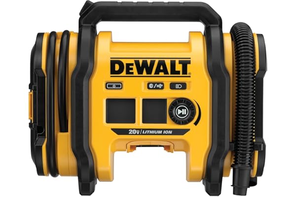 Compact portable air compressor with digital gauge
