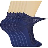 +MD Diabetic Socks for Men Women 6 Pairs,Non-Binding Top Extra Wide Ankle/Crew Socks, for Edema Circulator 9-11 10-13 13-15