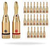 InstallGear Gold Banana Plug Connectors Closed