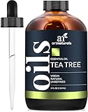 ArtNaturals Tea Tree Essential Oil - 4 oz Pure and Natural Premium Melaleuca Therapeutic Grade - Use with Soap and Shampoo, Face and Body Wash - Treatment for Acne, Lice and Many Skin Conditions