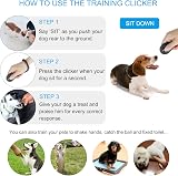 Diyife Dog Clicker 2 Pack Black Green with Wrist Strap Training Clickers view 2