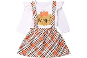 Remimi Thanksgiving Toddler Girl Dress Christmas Ruffle Layered Tutu Dresses 1-6 Years