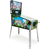 Wonderland Amusements Alice Goes to Wonderland Pinball with LED Lighting | Home Pinball Machine with Real Flippers, Bumpers, Ramps &amp; Multiball, Wi-Fi High Scores, Custom Art, Compact Arcade Cabinet