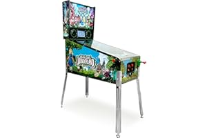 Wonderland Amusements Alice Goes to Wonderland Pinball Machine with LED Lighting