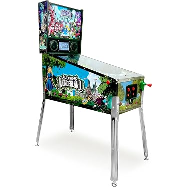 PuzzXfundty Flipper De Bureau – Mini Machine Pinball – Compteur De Points – Lumières LED – ABS – Cadeau Enfant Adulte 2024