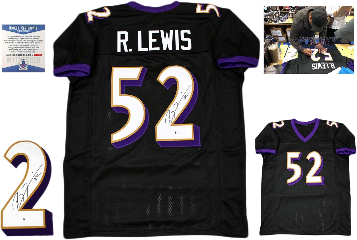 ray lewis black jersey