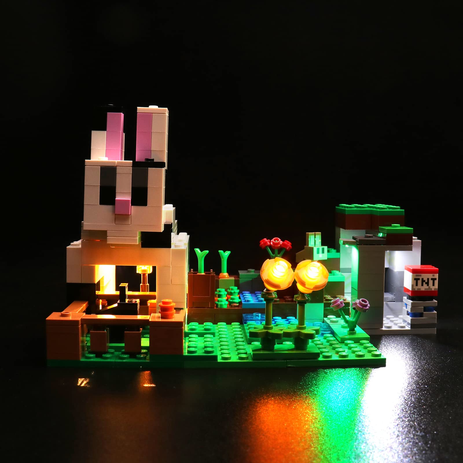 Led Light Kit for Lego Minecraft The Rabbit Ranch House - Decoration Lighting Set for Farm - Models Not Included — image 1