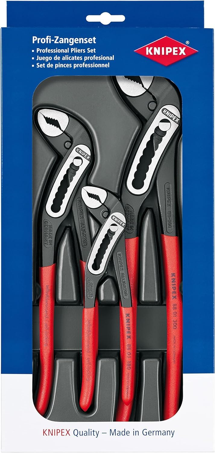 KNIPEX Alligator Set 1 x 88 01 180, 1 x 88 01 250, 1 x 88 01 300, 00 20 09 V03