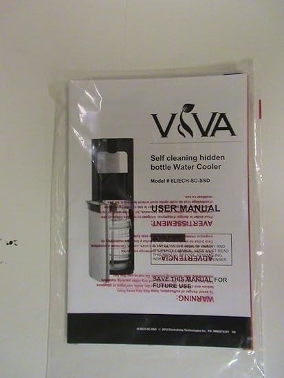 viva self cleaning water cooler manual