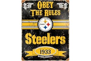 Party Animal NFL Embossed Metal Vintage Pub Signs