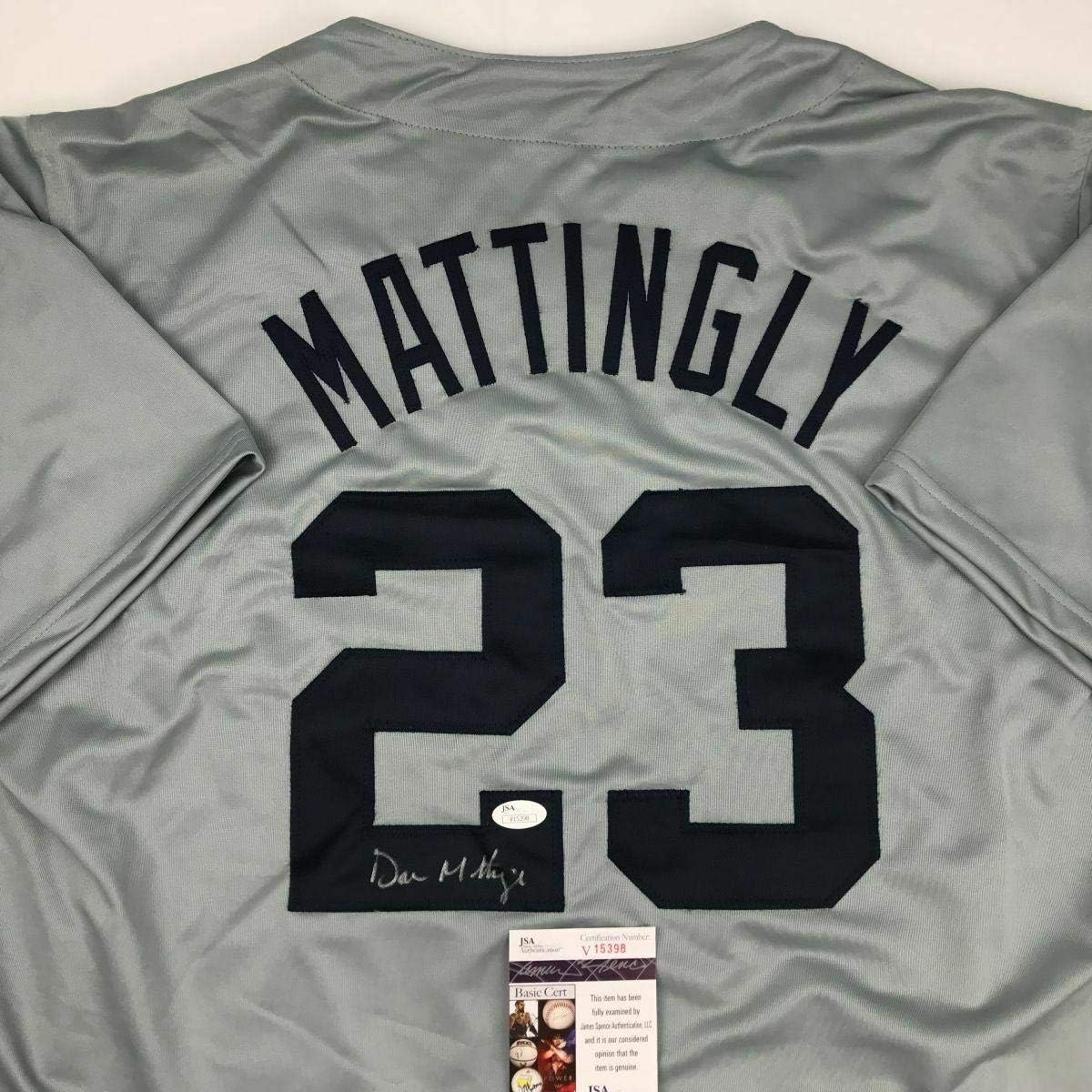 don mattingly jersey number