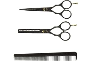 Candure Hair Cutting Scissors Professional Shears Set Hairdressing Thinning Trimming Texturizing Barber Salon Sharp Edges Too