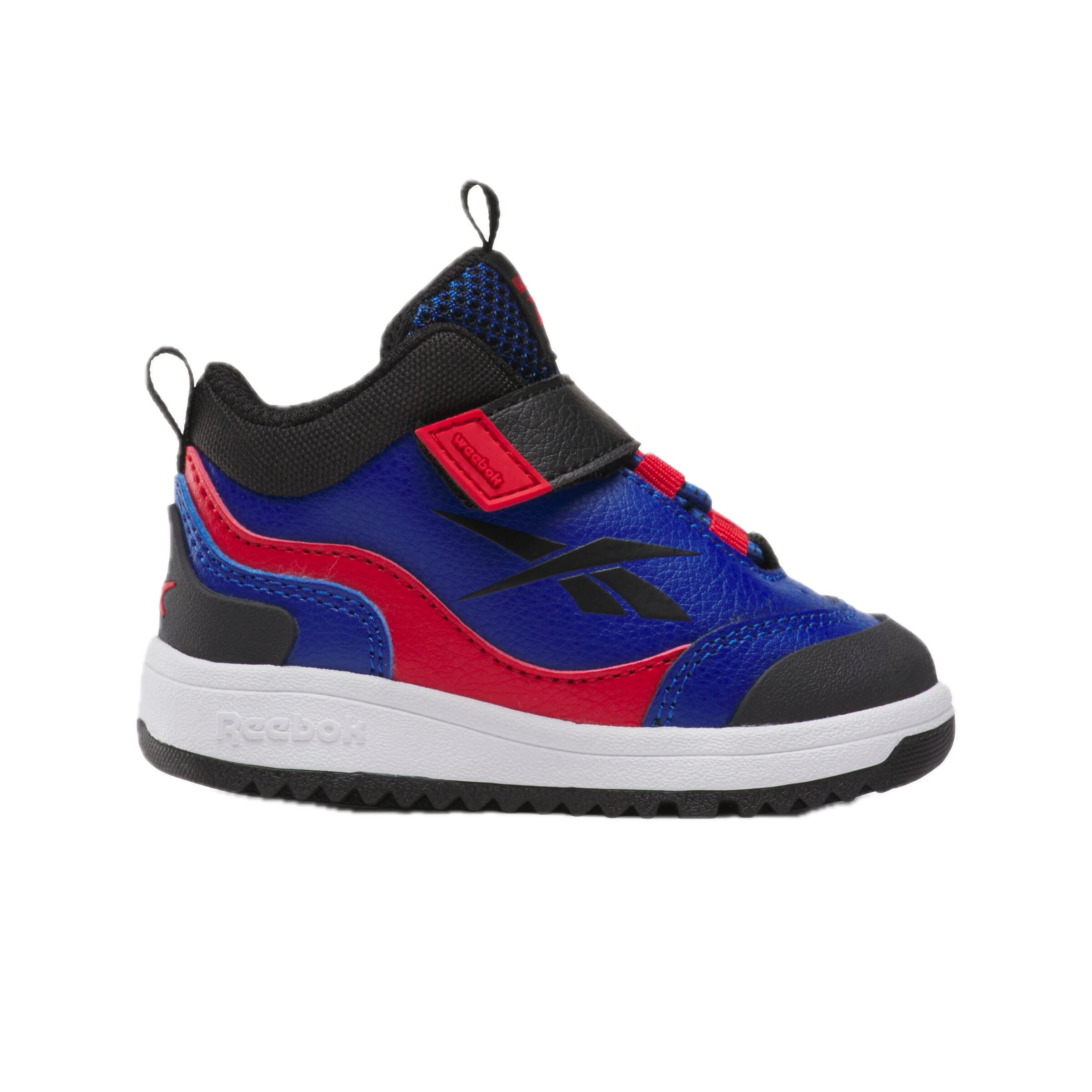 Reebok Baby Kid’s Weebok Storm X Sneaker, Boundless Blue/Black/Vector Red, 4.5 US Unisex Infant