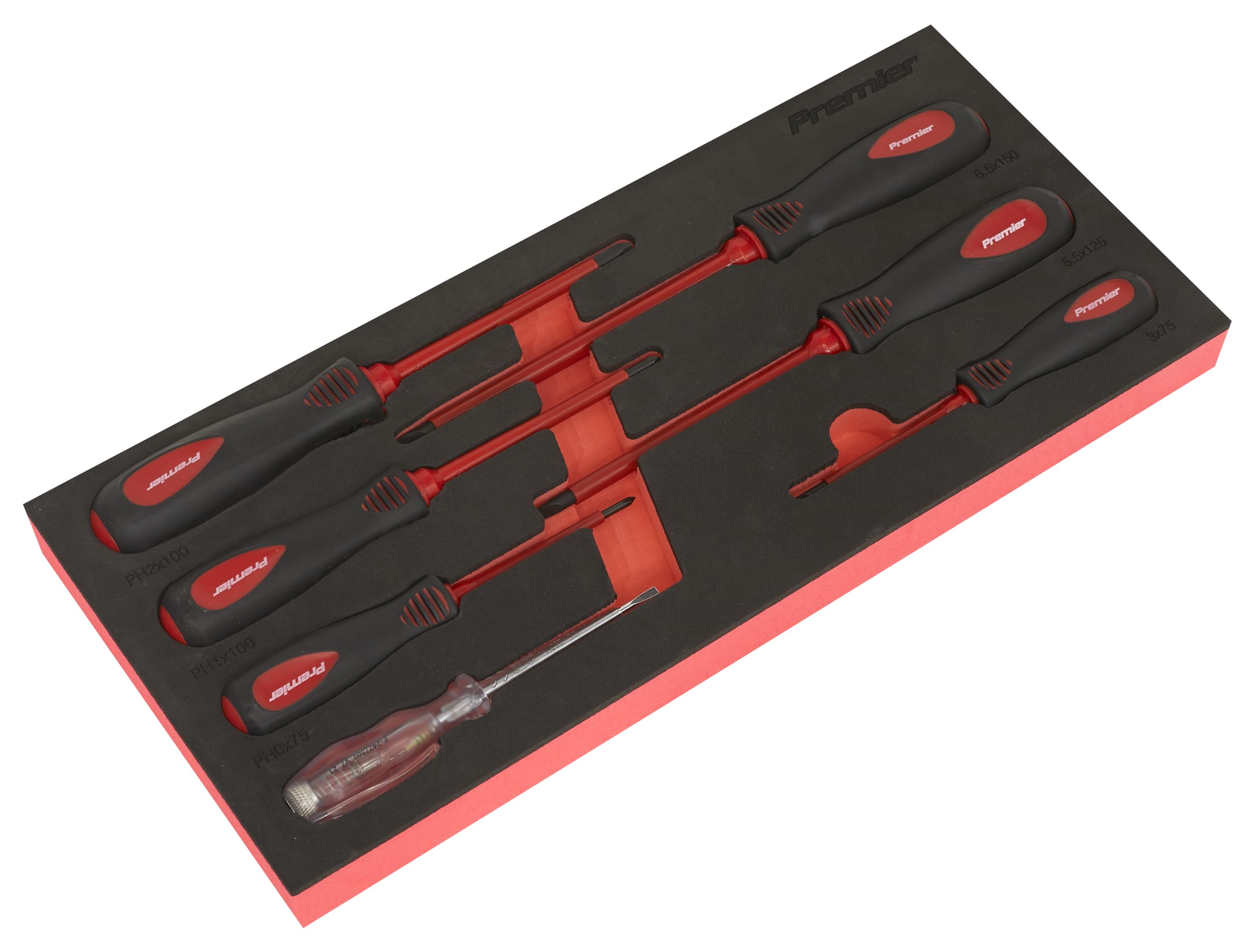 Sealey Premier 7pc Screwdriver Set - VDE Approved - TBTE04