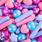STARBOLO Balls for Ball Pit Pack of 150, Plastic Ocean Balls for Kids Toddler Girl, BPA Free Phthalate Free Crush Proof, for Kids Ballpit Pool Birthday Party Accessories