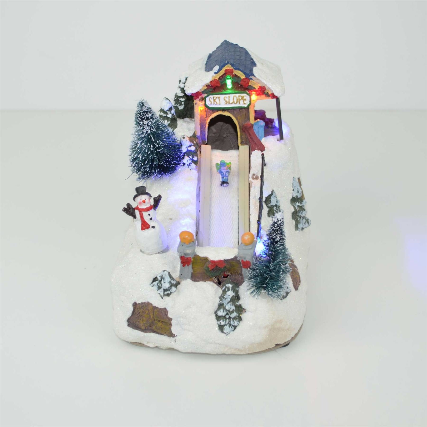 SHATCHI Christmas LED Musical Light Up Sculpture Nativity Set Xmas Home Decorations
