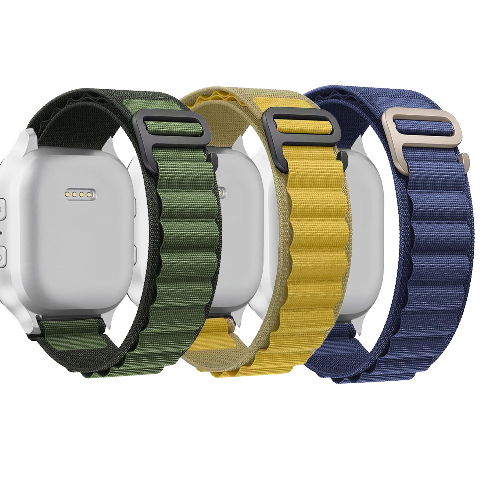 Sport Alpine Loop Bands Compatible with Apple Watch Ultra 3 2 1 Band 49mm 46mm 45mm 44mm, Nylon Sport Loop Bands for iWatch Series 11 10 9 8 7 SE 6 5 4 3