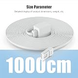 Ancable BT Telephone Extension Cable 10M White 6P6C Straight Through UK view 4
