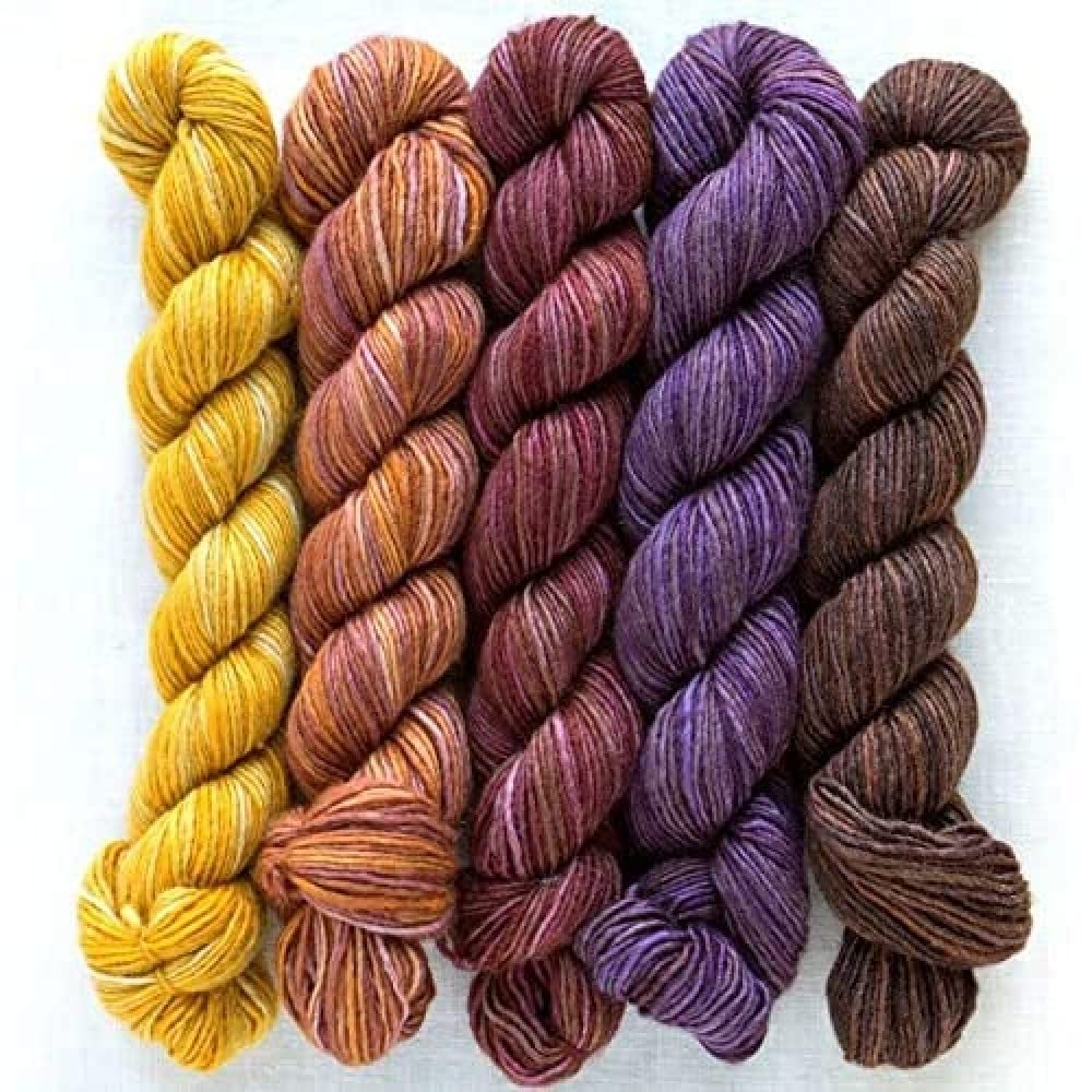 Manos Del Uruguay Fino Mini-Skein Sets 9 Irene, 100g (5 x 20g skeins)