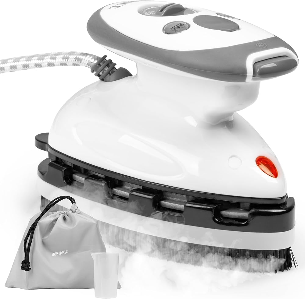 Duronic Mini Travel Iron SI2 WE 375W Compact Steam Iron for Quilting