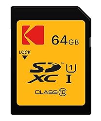 KODAK SDXC Card 64GB UHS-I U1 V10 Premium, up to