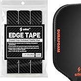 Srikel Pickleball Edge Guard Tape – Pickle Ball Paddle Edge Protection Tape 3 Pack, Paddle Head Edge Guard for 12MM to 20MM Rackets, Fits Perfectly Curved Edge, Easy Application, No Wrinkling