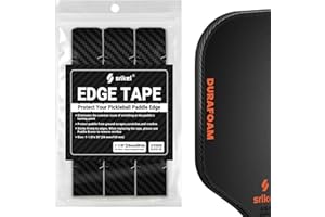 Srikel Pickleball Edge Guard Tape – Pickle Ball Paddle Edge Protection Tape 3 Pack,Paddle Head Edge Guard for 12MM to 20MM Ra