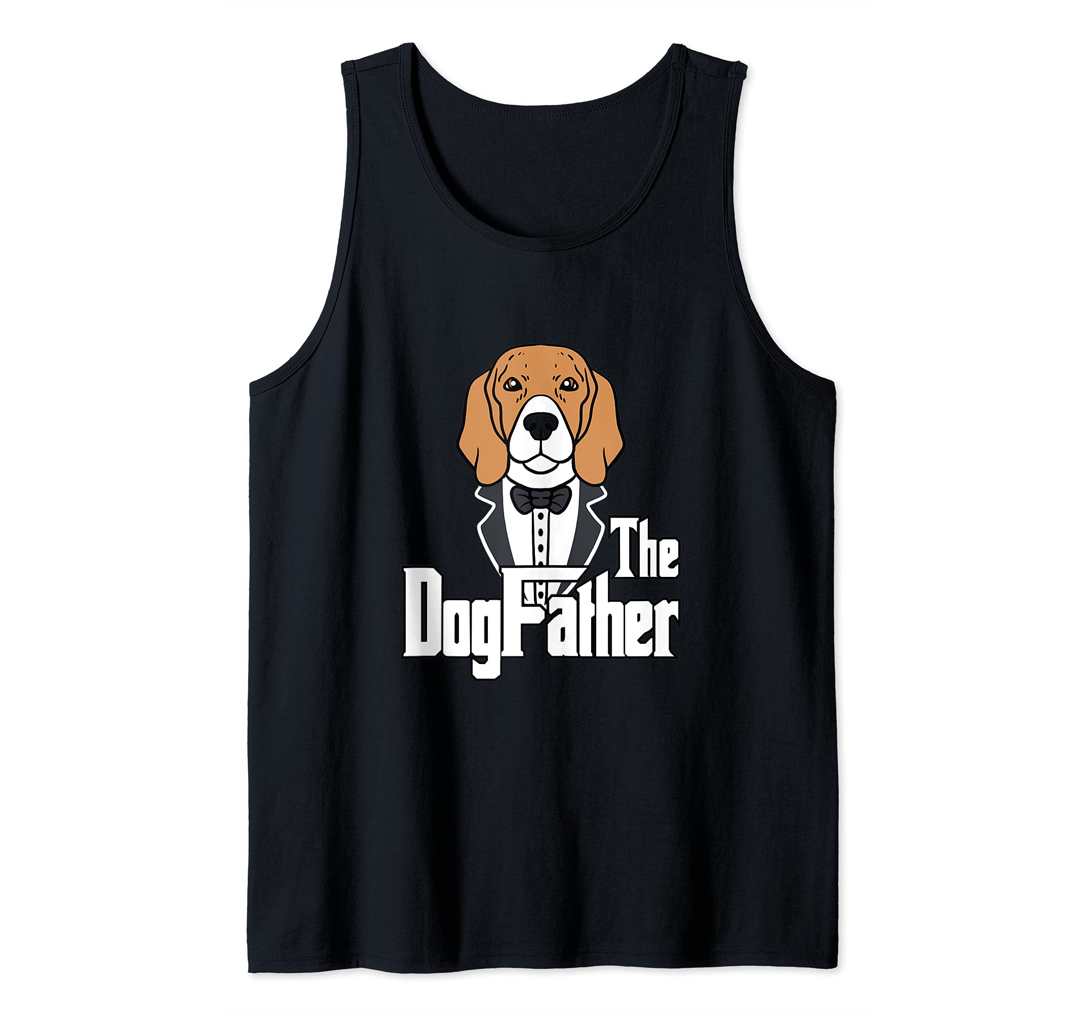 The Dog Father T-Shirt Beagle Dog Dogs Papa Dog Owner Tank Top
