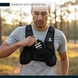FITLY Soft Water Bottle Collapsible Flask Shrinks as You Drink for Running view 2