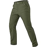 MAGCOMSEN Men's Hiking Pants Lightweight Quick Dry 7 Pockets Travel Pants for Men Water Resistant Ripstop Work Fishing