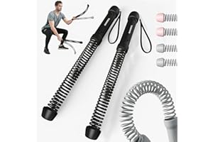 Ropeless Battle Ropes for Home Gym-Cordless Training Rope Fitness Equipment for Men & Women,Weighted Workout Ropes for HIIT,V