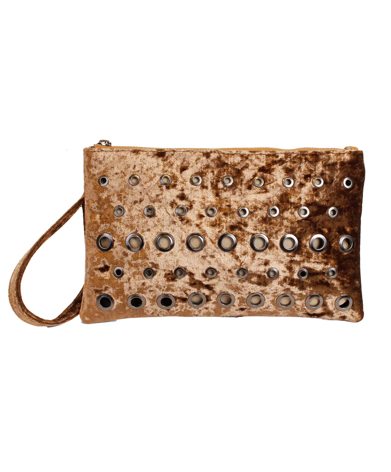 Eferri Glamour Fontanars Women’s Clutch, Brown (Taupe), 2x17x28 centimeters (W x H x L)