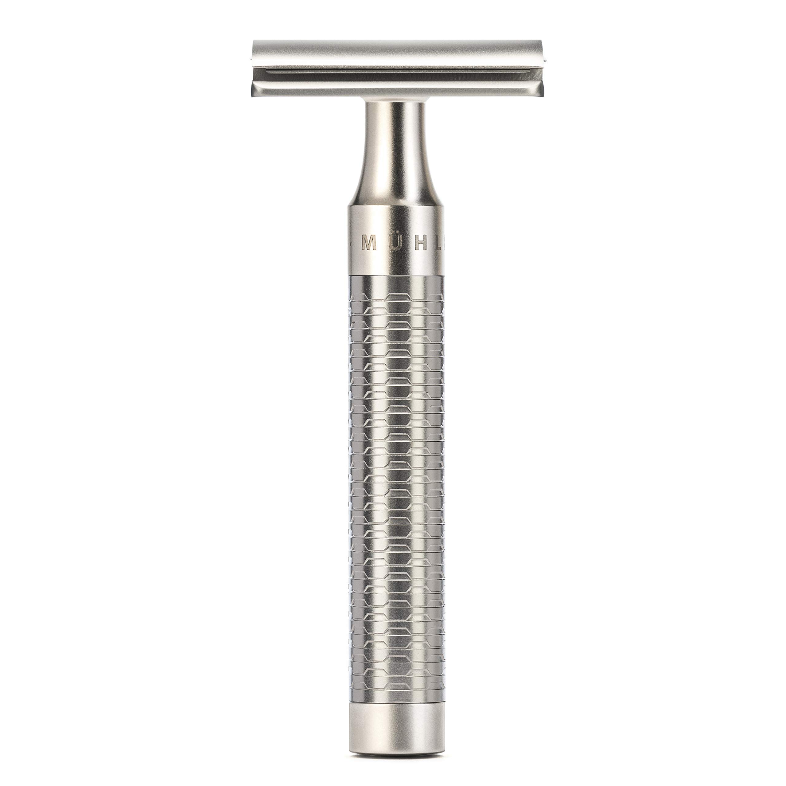 MÜHLE Rocca Stainless Steel Safety Razor - No Blades Included (R94)