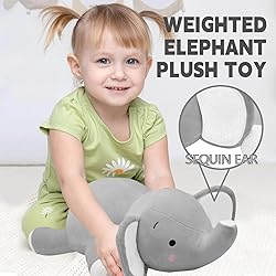 CSVBTRF 4.2 lbs 23" Elephant Weighted Stuffed