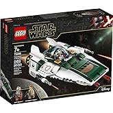 LEGO Star Wars: The Rise of Skywalker Resistance A Wing Starfighter 75248 Advanced Collectible Starship Model Building Kit (269 Pieces)