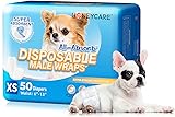 HONEY CARE All-Absorb A27 Male Dog Wrap, 50